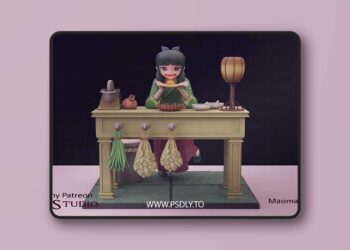 Pink Studio – The Apothecary Diaries – Maomao – 3D Print