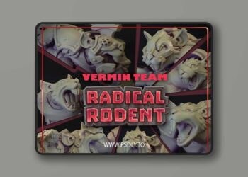Radical Rodents RAMDAM Skaven 3D Print