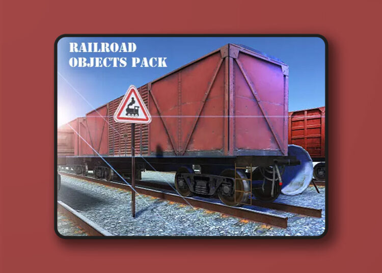 Rail Road Objects Pack v2.1 for Unreal Engine 1 Rail Road Objects Pack v2.1