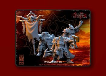 Realms of Mayhem Warriors Command Group – 3D Print