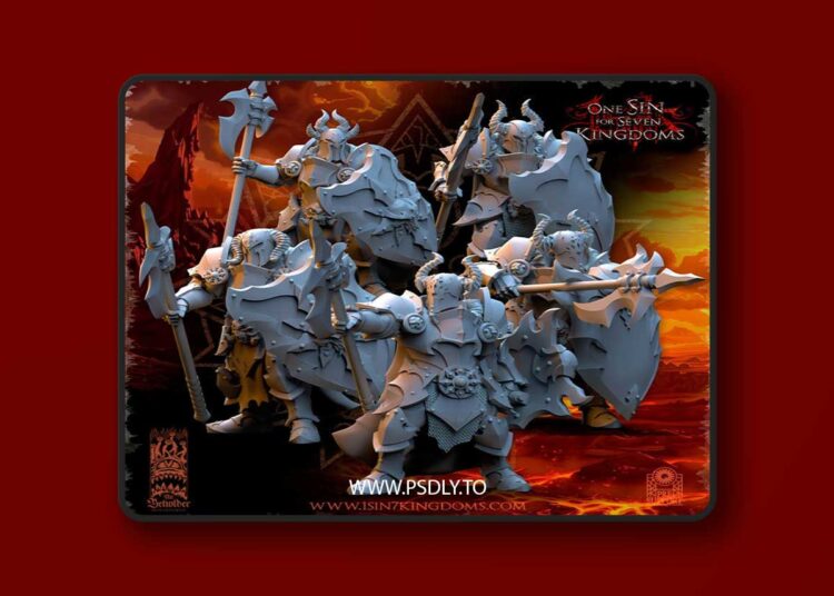 Realms of Mayhem Warriors – 3D Print 1 Realms of Mayhem Warriors – 3D Print