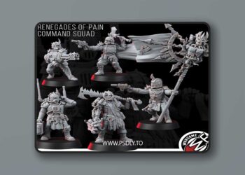 Renegades of Pain Command Squad – 3D Print