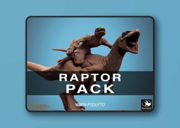 Rescale Miniatures – Jurassic Velociraptor Pack – 3D Print