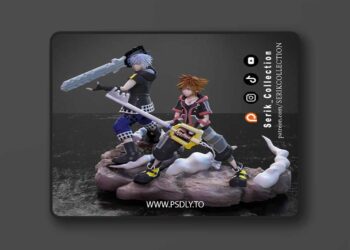 Riku – Kingdom Hearts 3D Print