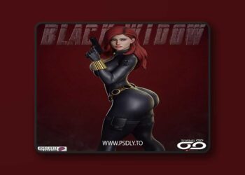 Shadaloo Studios – Black Widow – 3D Print