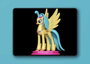 SillyToys – Hippogriff Skystar My Little Pony The Movie – 3D Print