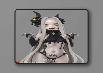 Sin3Dstudio – NIKKE – Leviathan – 3D Print Model STL