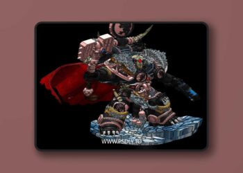 Sons of Fenrir Tactical Intermediator Slayer Priest – 3D Print