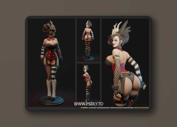 Texelion – Teasing Moxxi NSFW – 3D Print