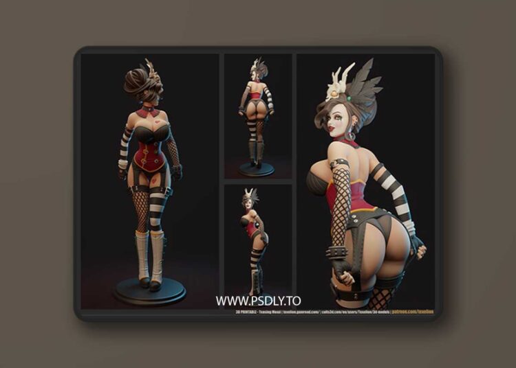 Texelion – Teasing Moxxi NSFW – 3D Print 1 Texelion – Teasing Moxxi NSFW – 3D Print