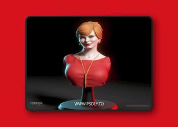 Torrida Minis – Joan Bust – 3D Print