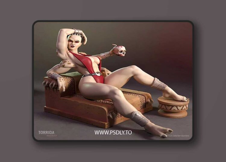 Torrida Minis – Sheeva – 3D Print 1 Torrida Minis – Sheeva – 3D Print