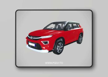 Toyota Urban Cruiser Hyryder 3D Model