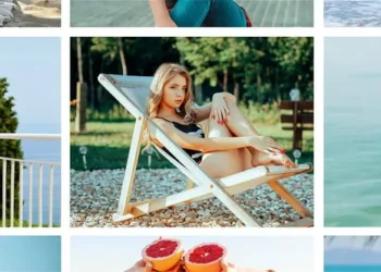 Videohive - Mosaic - Mosaic Slideshow Mogrt - 58482419