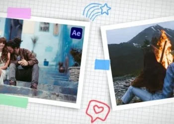 Scrapbook Tape Transitions for After Effects - 58578653