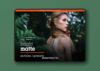 DesignBundles - Bright Matte - Actions and Presets