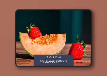 12 Cut Fruit Presets for Lightroom