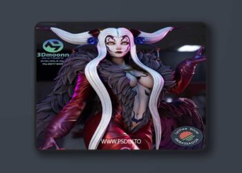 3Dmoonn – Final Fantasy – Ultimecia – 3D Print