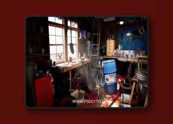 Abandoned Shed – Unreal Engine 3D Model