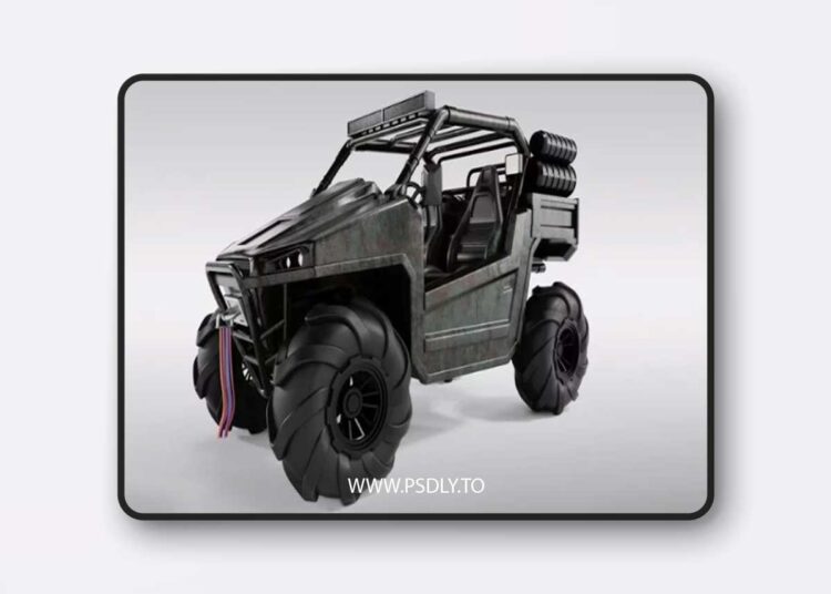 Amphibious ATV 3D Model 1 Amphibious ATV 3D Model
