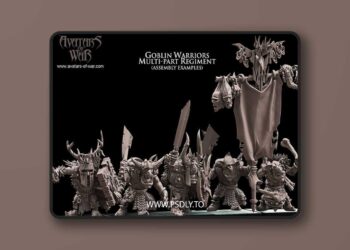 Avatars of War – Goblin Warriors – 3D Print