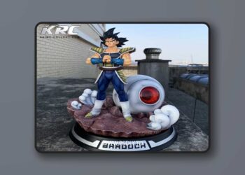 Bardock – Dragon Ball – 3D Print Model