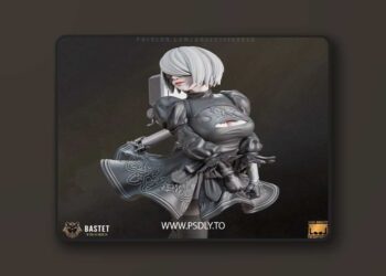 Bastet Figures – 2B – 3D Print Model STL