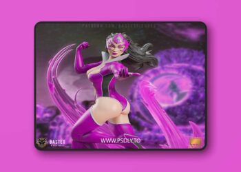 Bastet Figures – Star Sapphire – 3D Print