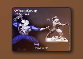 Bengali Thundercats – 3D Print