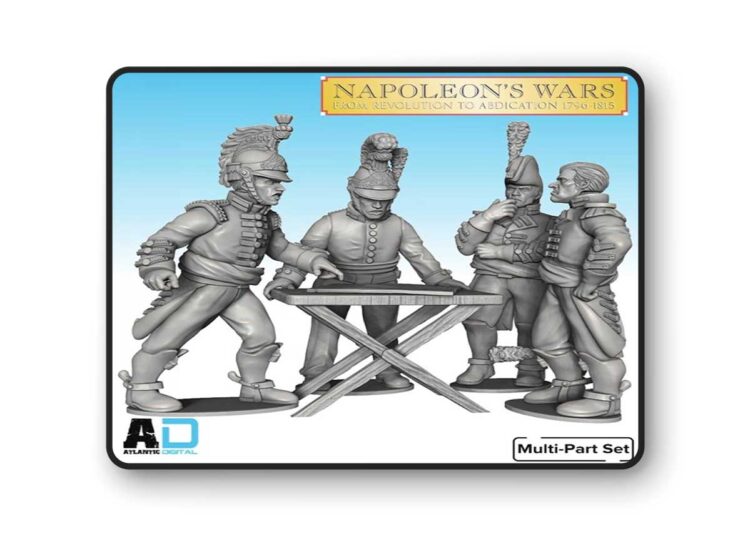 British Officer Vignette 3D Print 1 British Officer Vignette 3D Print