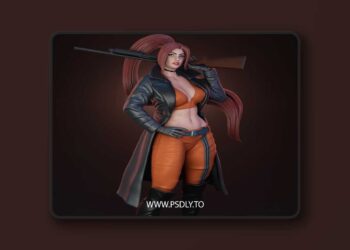 BrunoArt3D – Elsa Bloodstone 3D Print