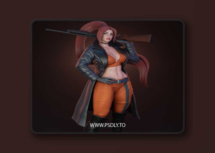 BrunoArt3D – Elsa Bloodstone 3D Print 1 BrunoArt3D – Elsa Bloodstone 3D Print