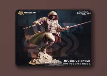 Brutus Valentius – The People’s Blade – 3D Print