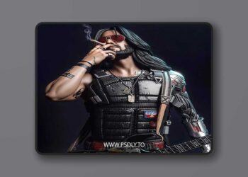 CA 3D Studios – Jhonny Silverhand – 3D Print