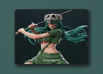 CA 3D Studios – Momo Neliel – 3D Print Model STL