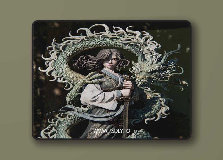 CA 3D Studios – Mulan – 3D Print 1 CA 3D Studios – Mulan – 3D Print