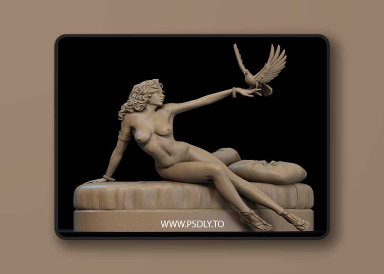 CA 3D Studios – Pinup NSFW Version – 3D Print 1 CA 3D Studios – Pinup NSFW Version – 3D Print