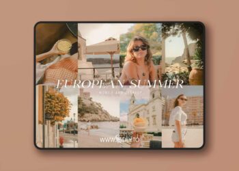CVRpresets - 15 European Summer Lightroom Presets