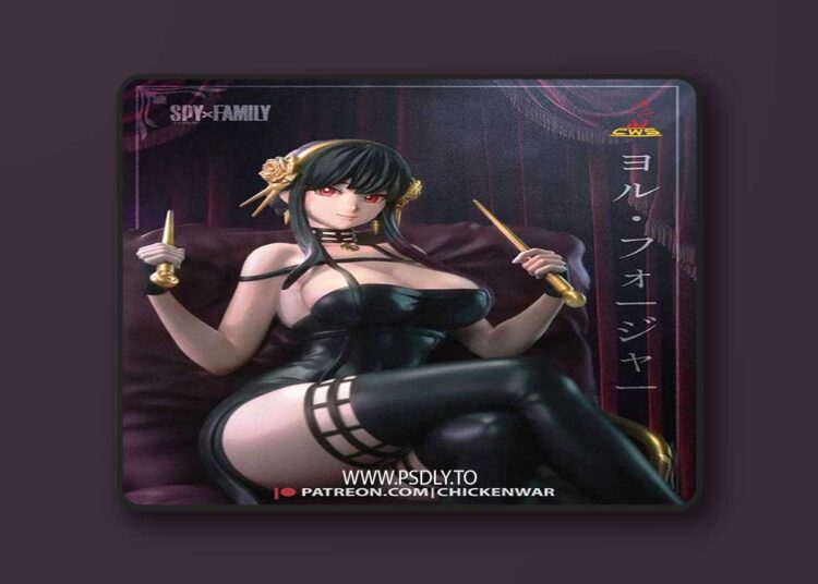 CW Studio – Spy x Family – Yor Forger – 3D Print 1 CW Studio – Spy x Family – Yor Forger – 3D Print