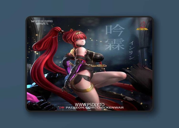 CW Studio – Wuthering Waves – Yinlin – 3D Print 1 CW Studio – Wuthering Waves – Yinlin – 3D Print