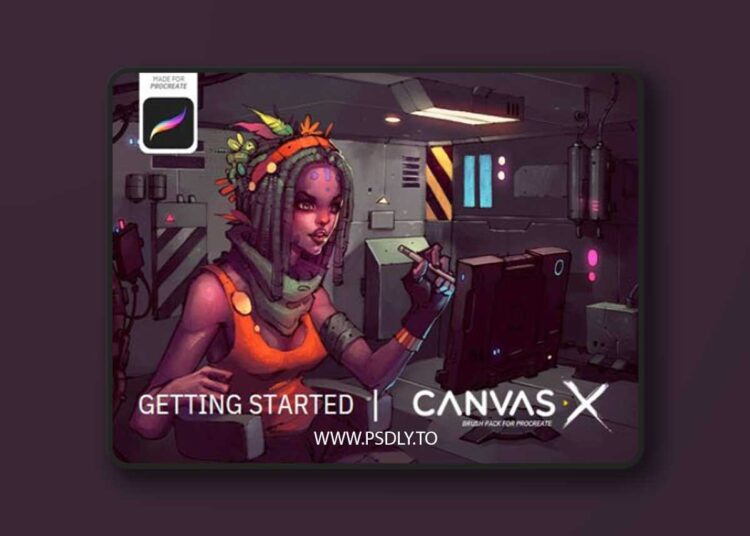 Canvas X Brushes Pack for Procreate 1 Canvas X Brushes Pack for Procreate