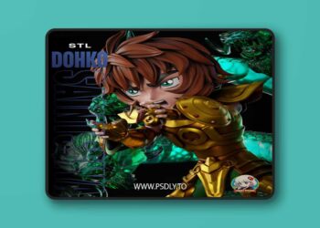 Chibi-Dohko-Libra-–-3D-Print-Model