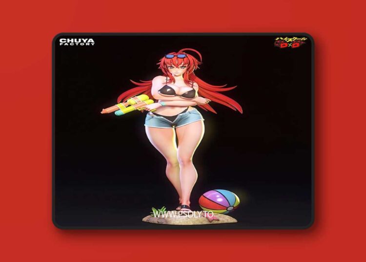 Chuya Factory – High School DxD – Rias Gremory – 3D Print 1 Chuya Factory – High School DxD – Rias Gremory – 3D Print
