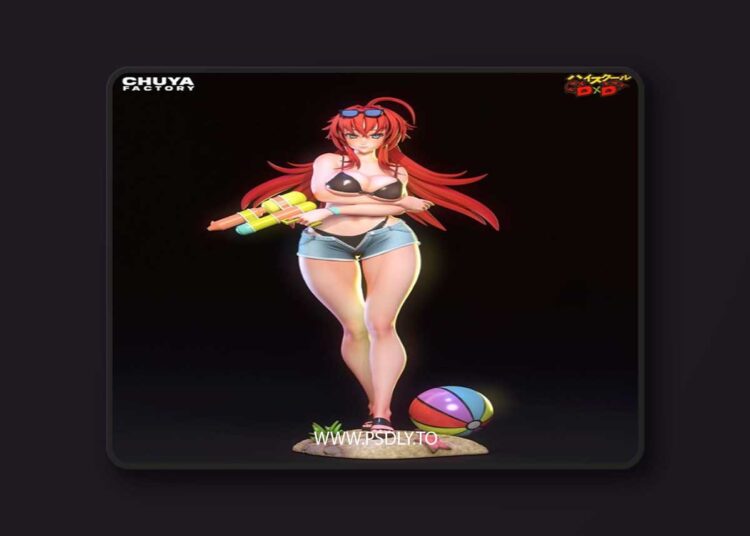 Chuya Factory – High School DxD – Rias Gremory – 3D Print Model STL 1 Chuya Factory – High School DxD – Rias Gremory – 3D Print Model STL