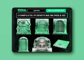 Complete Furniture Bundle 03 – 3D Print