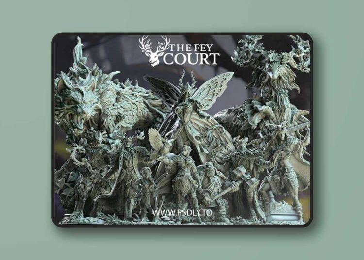 DM Stash – The Fey Court May 2025 – 3D Print Model STL 1 DM Stash – The Fey Court May 2025 – 3D Print Model STL