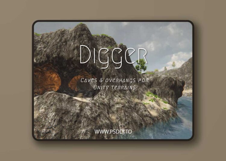 Digger Terrain Caves and Overhangs v8.0 1 Digger - Terrain caves & overhangs v7.2