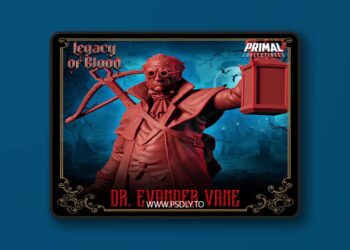 Doctor Evander Vane – 3D Print