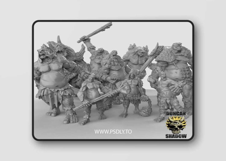 Duncan Shadow – Titan Gargant Bundle 3D Print 1 Duncan Shadow – Titan Gargant Bundle 3D Print