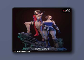 E.S Monster – Ada wong V2 – 3D Print Model STL